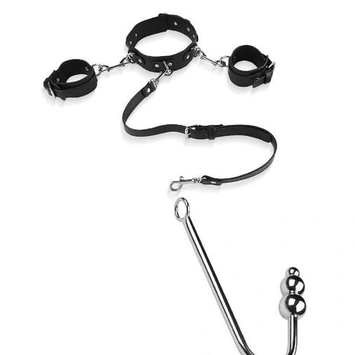 Elegant 5334 Collar and with Cuffs Hook Beaded Anal 1214